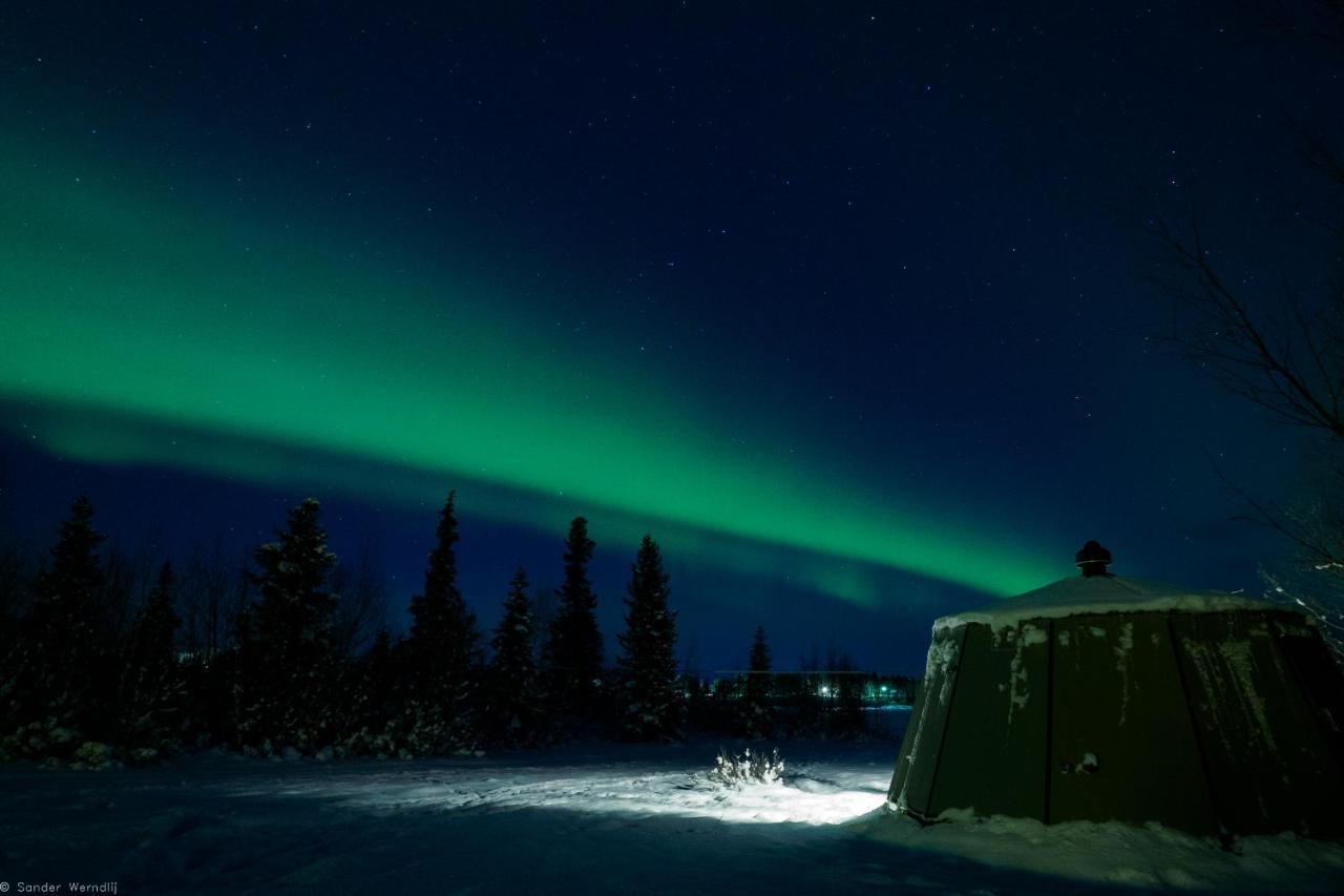 Aurora River Camp Glass Igloos & Cabins Kiruna Exterior photo